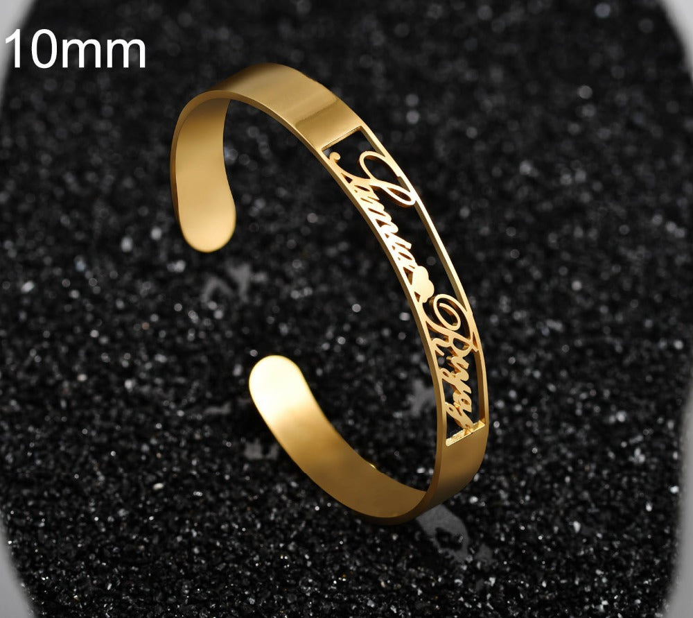 Customized Bangle Stainless Steel Jewelry