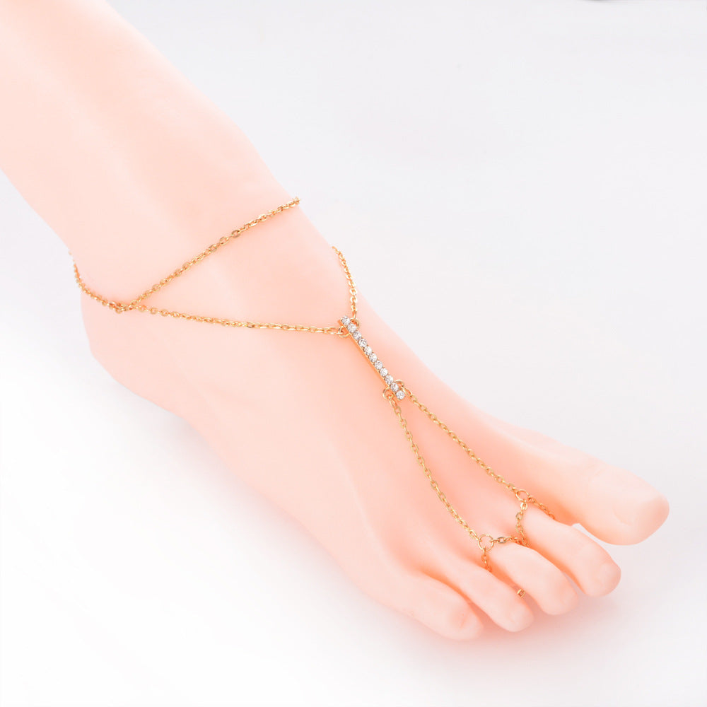 Diamond Fashion Choker Anklet