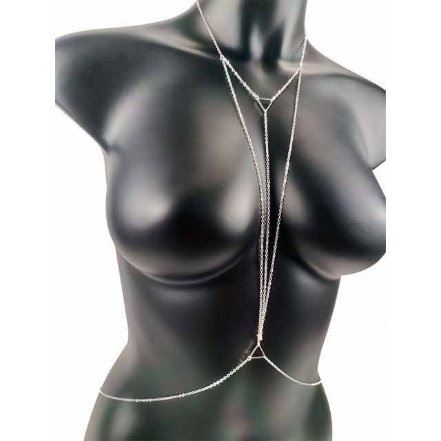 Chest Necklace Charm Body Chains