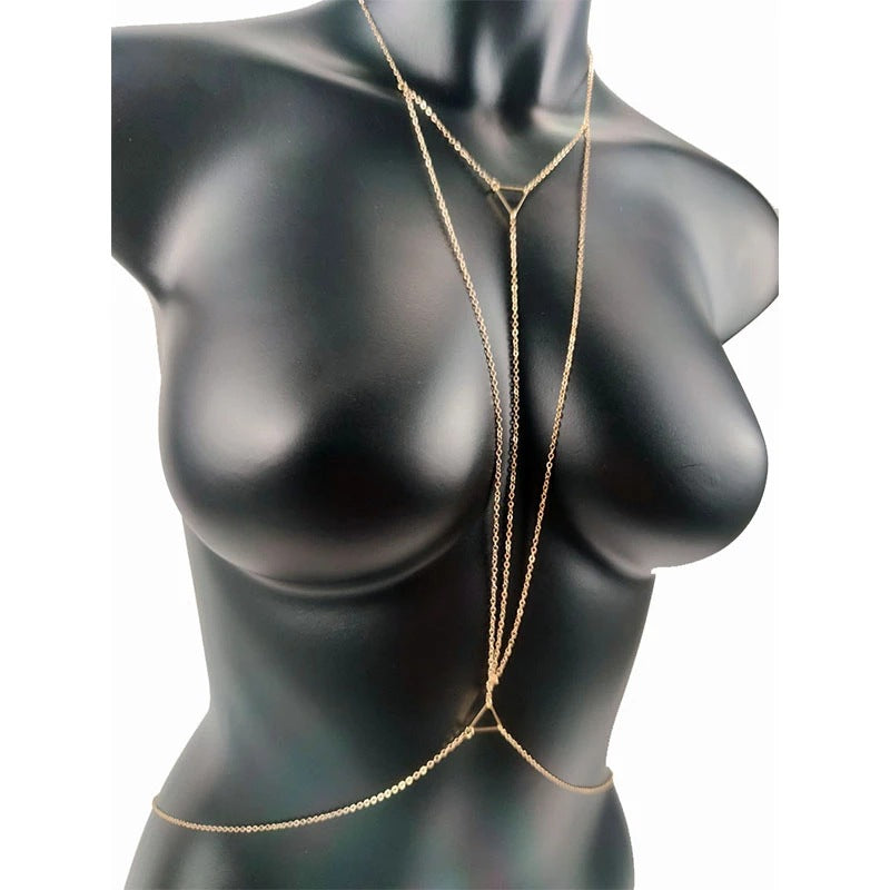 Chest Necklace Charm Body Chains