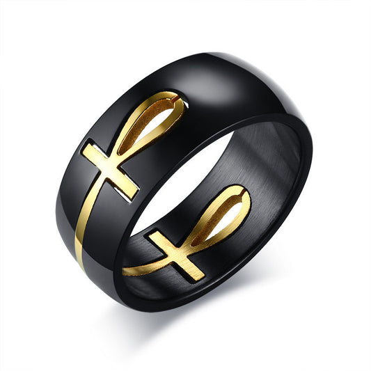 Ankh Egyptian Cross Ring