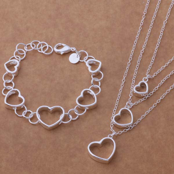 Sterling Silver Plated Set