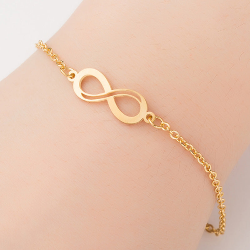 Gold Color Charms Bracelet Femme