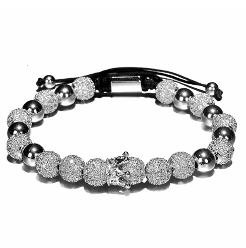 Luxurious bracelets with charms for men