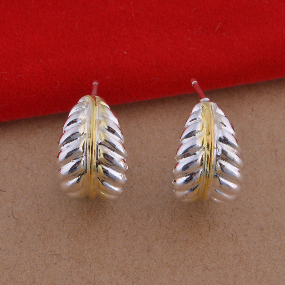 Feather Sterling Silver Set