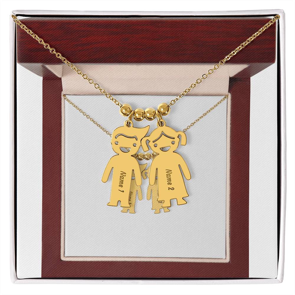 Kid Personalized Charm Necklace