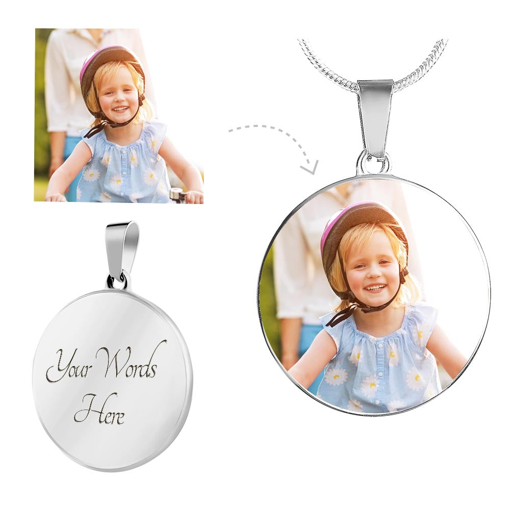 Circle Personalized Necklace