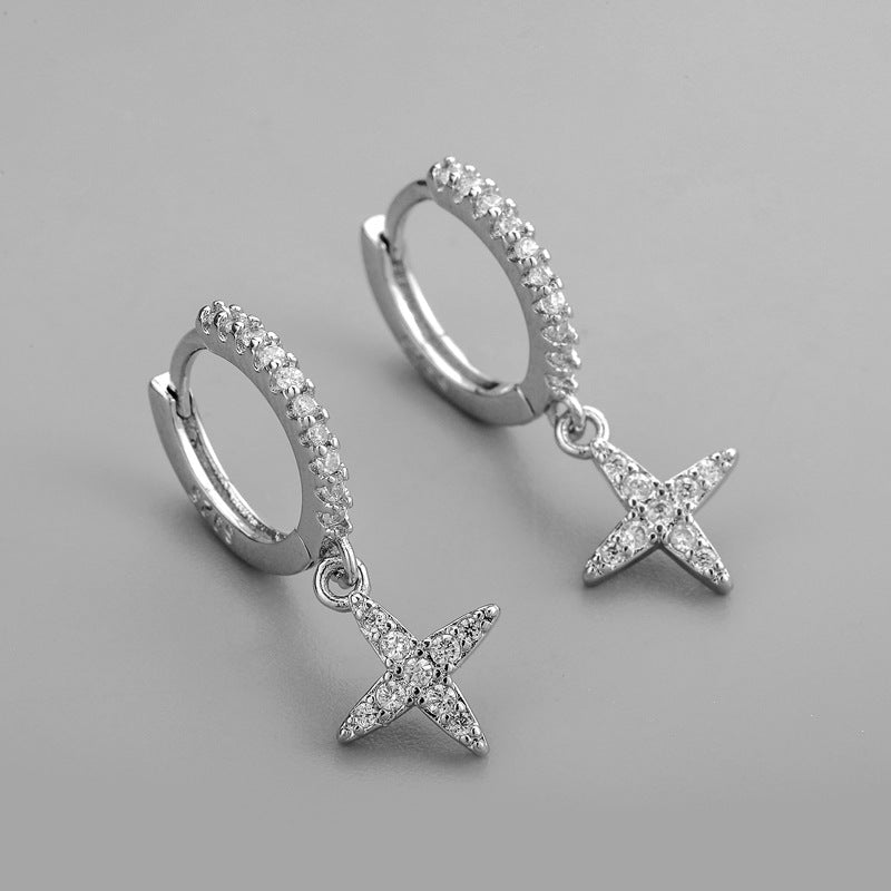 Diamond Star Earrings